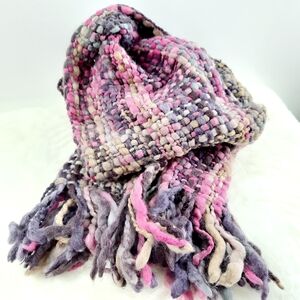 ❤️ Chic Multicolor Woven Scarf